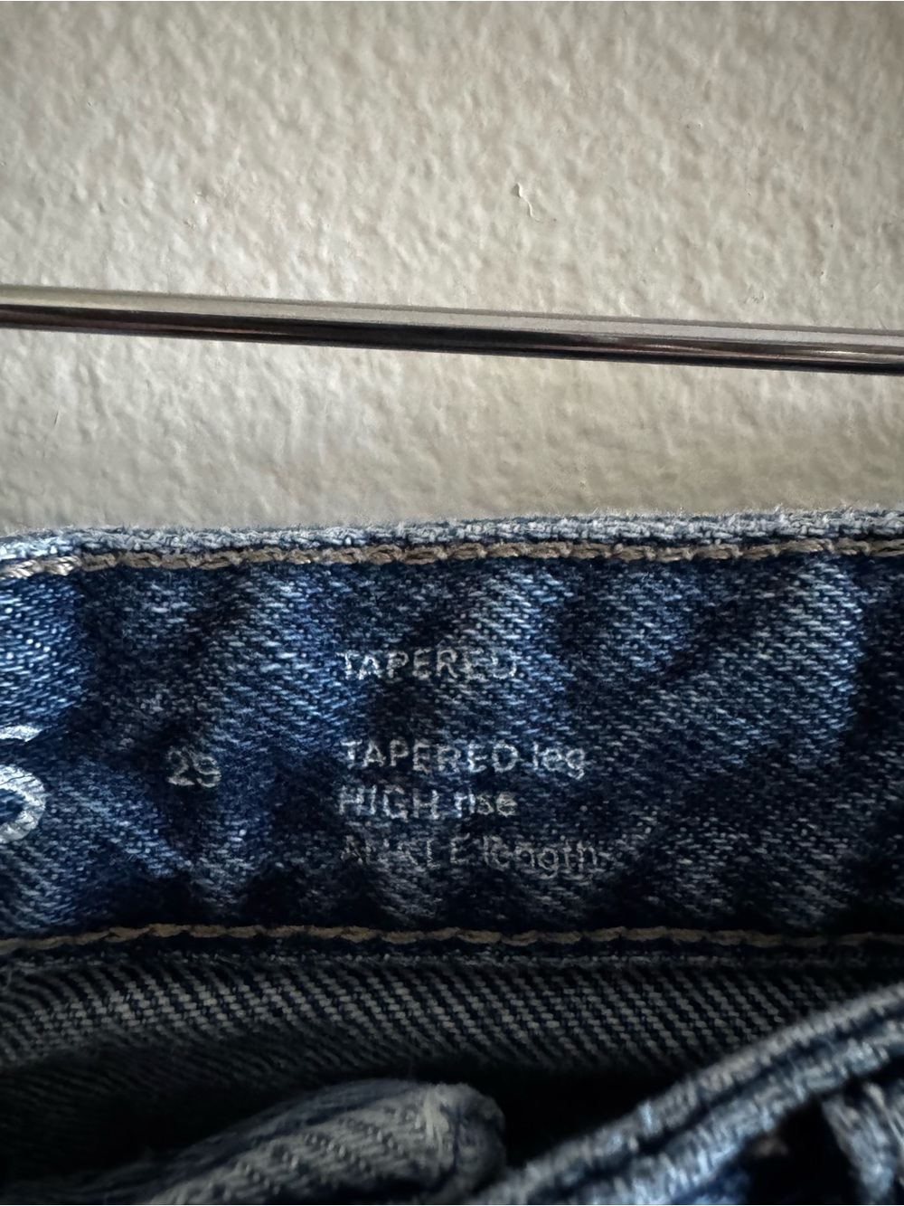 COS Tapered Leg High-Rise Ankle Jeans size 29 - Picture 6 of 8